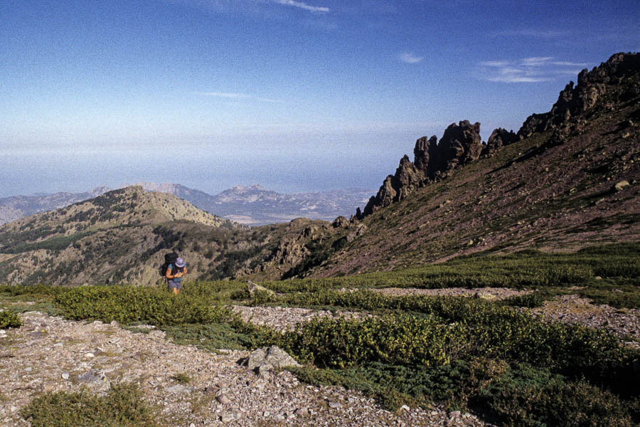 Montée vers le monte Corona