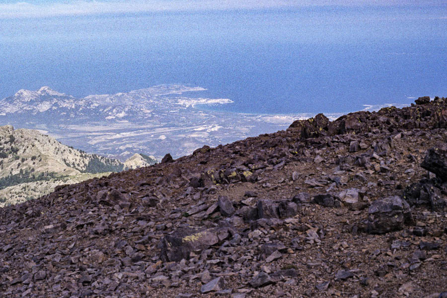 Calvi depuis le monte Corona