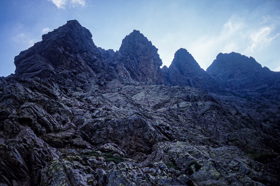 Montée vers le Cintu