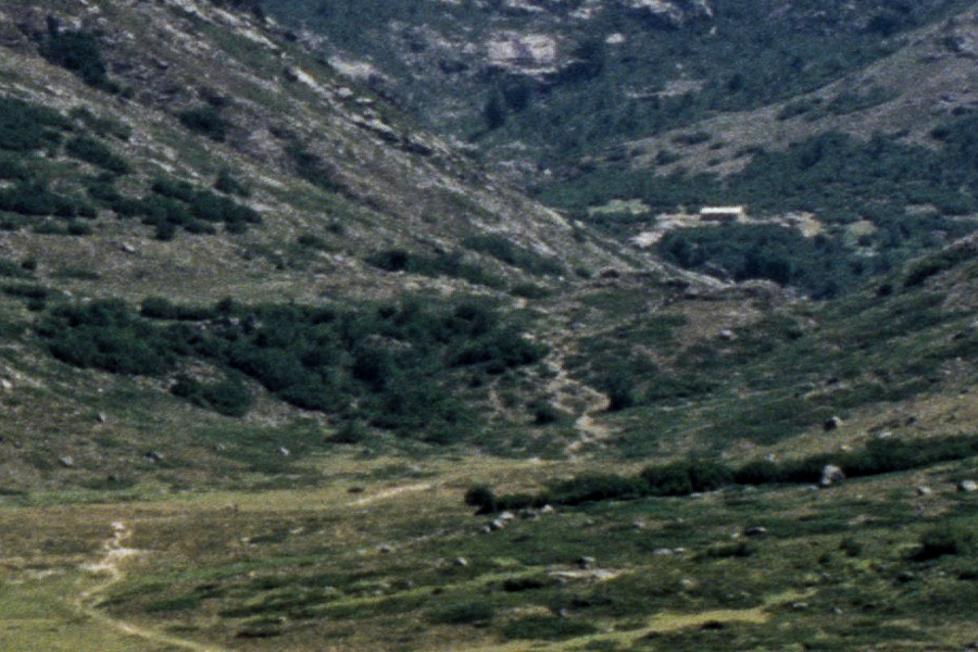 Pianu di Campotile et refuge de Manganu