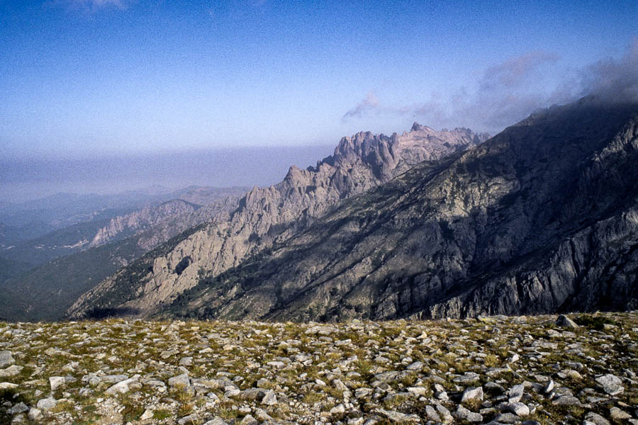 Vue ouest depuis la crête