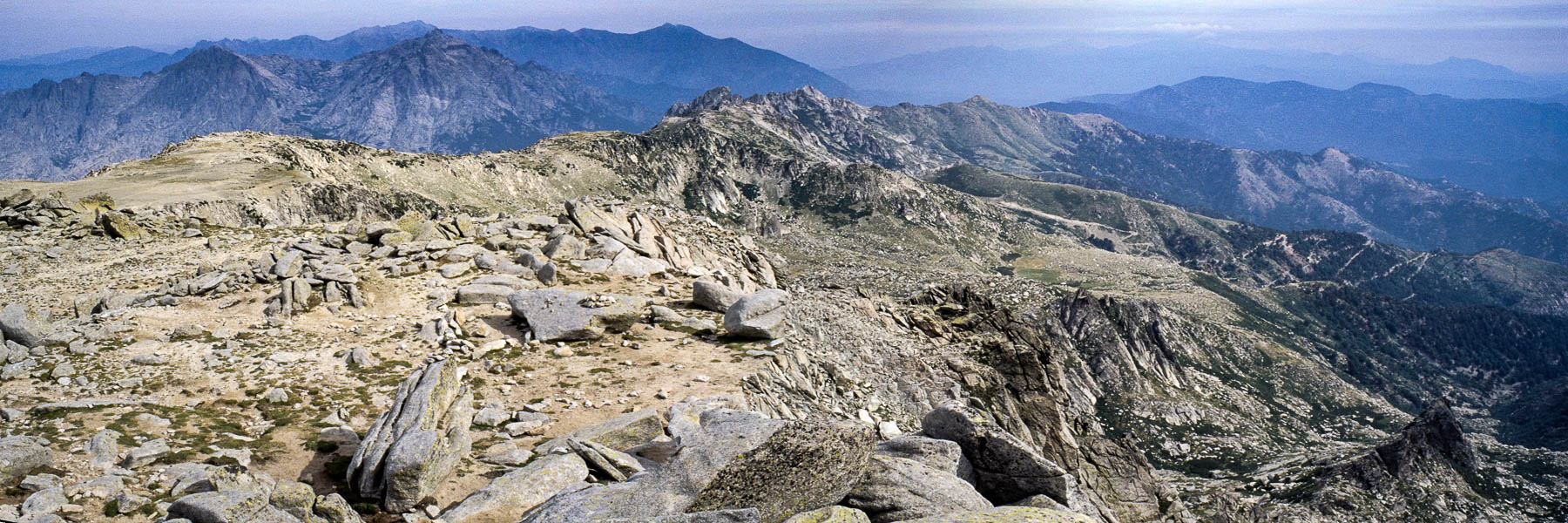 Monte Renosu, 2352 m : vue nord