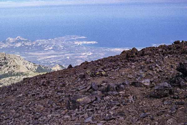 Calvi depuis le monte Corona