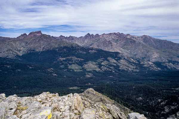 Tafunatu, Paglia Orba, Cintu depuis le Capu a u Tozzu