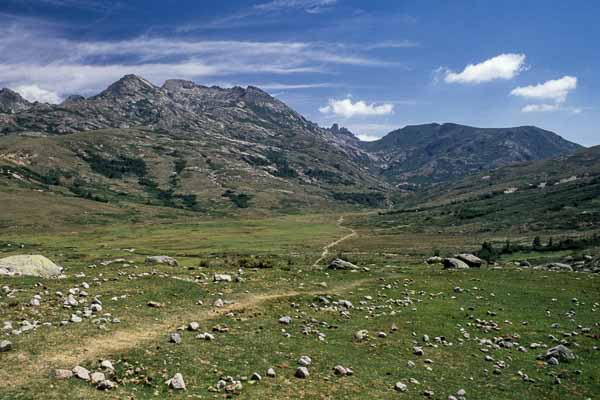 Pianu di Campotile et refuge de Manganu