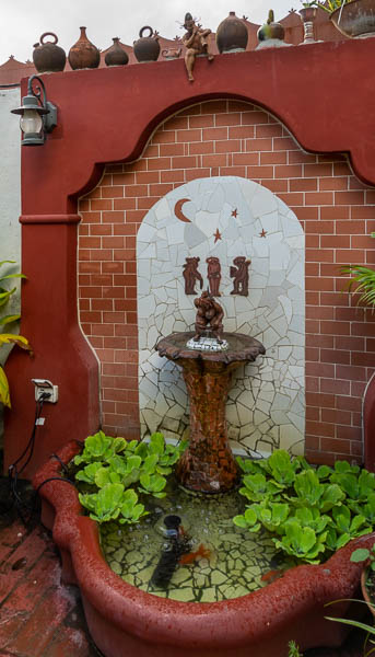 Camagüey : fontaine de Martha Jiménez Pérez