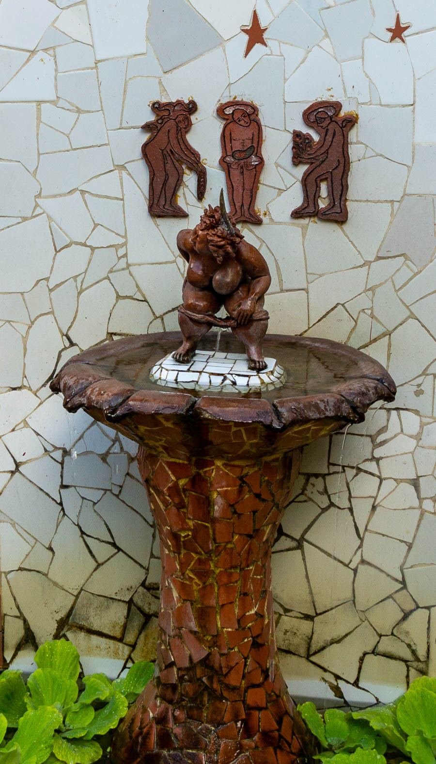 Camagüey : fontaine de Martha Jiménez Pérez