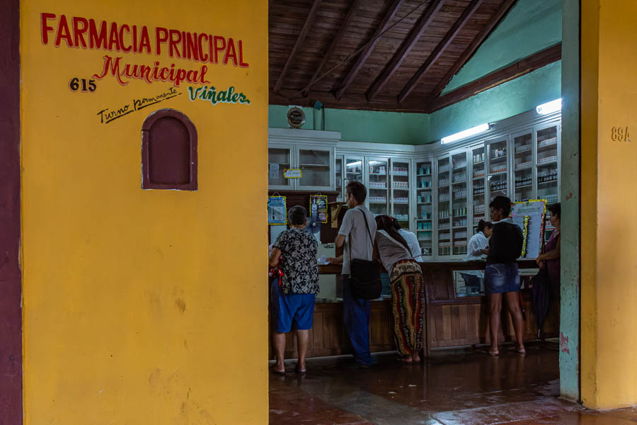 Viñales : pharmacie municipale