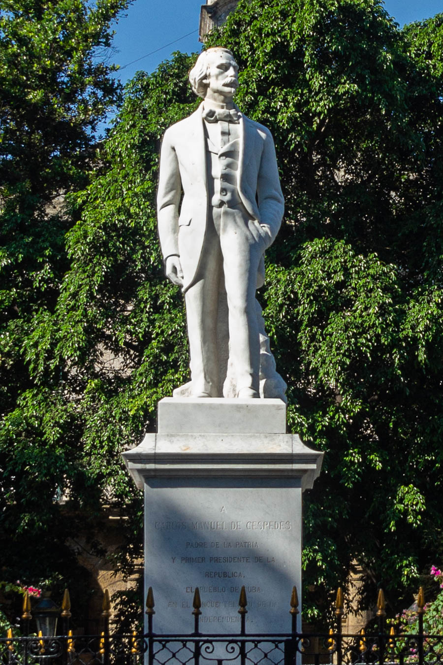 La Havane : plaza de Armas, Carlos Manuel de Céspedes