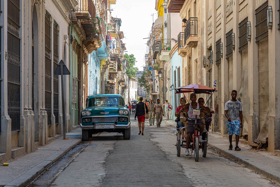 Rue de la vieille Havane