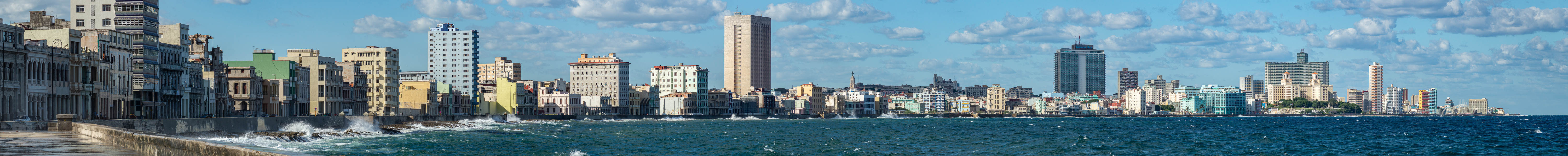 La Havane : Malecón, grands hôtels