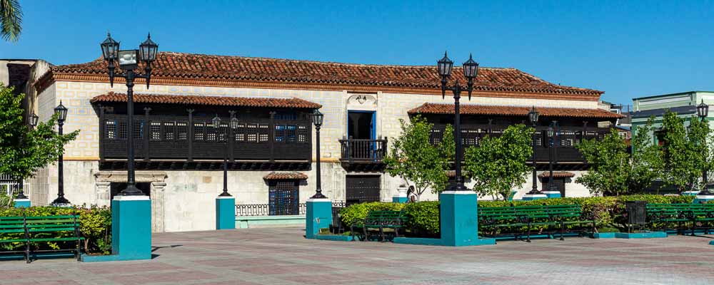 Santiago de Cuba : maison coloniale