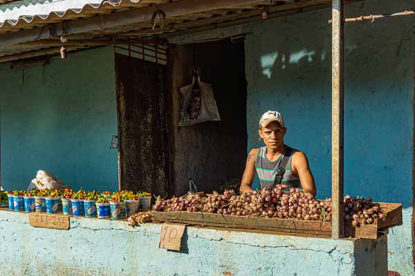 Camagüey : marché, légumes