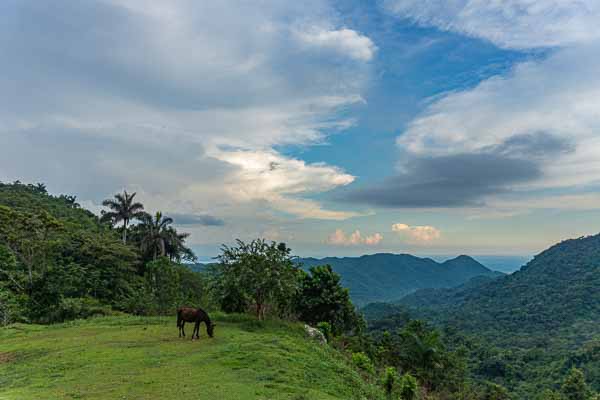 Réserve de Banao : refuge de la Sabina, vue sud