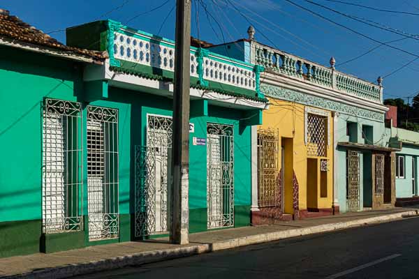Trinidad : maisons coloniales