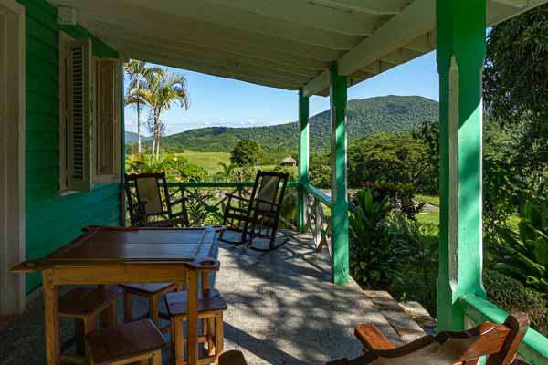 Mil Cumbres : hacienda, terrasse