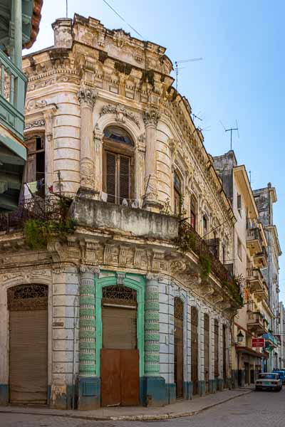 La Havane : immeuble ancien