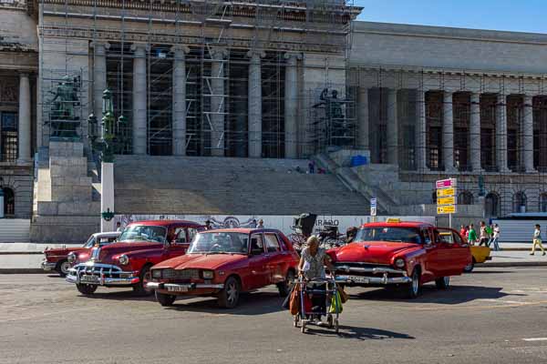 La Havane : esplanade du Capitole