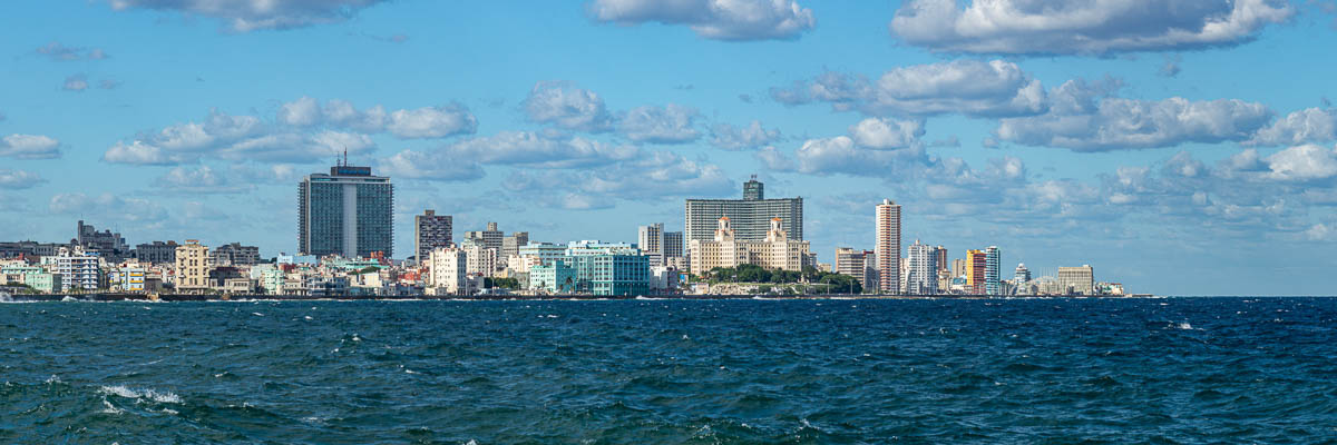 La Havane : Malecón, grands hôtels