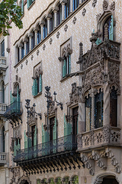 Barcelone : casa Amatller par Josep Puig i Cadafalch