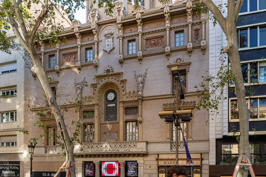 Barcelone, La Rambla : théâtre Poliorama