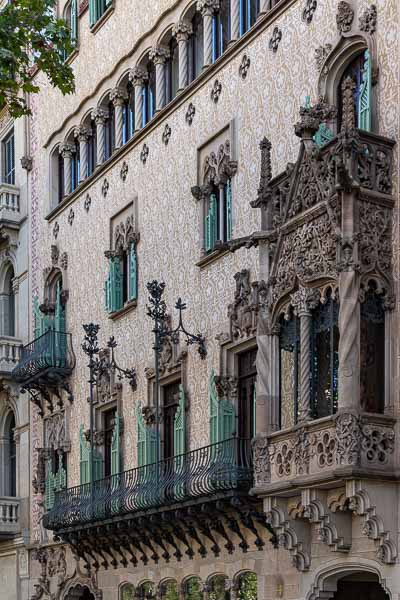 Barcelone : casa Amatller par Josep Puig i Cadafalch