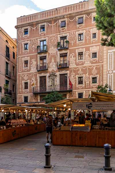 Barcelone, plaça del Pi