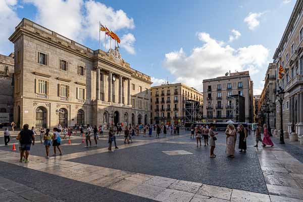 Barcelone, plaça de Sant Jaume