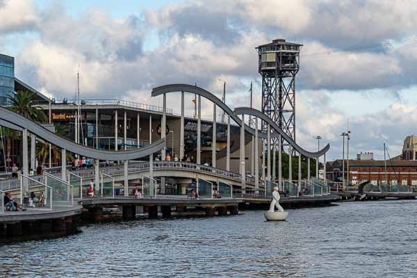 Barcelone : port et téléphérique