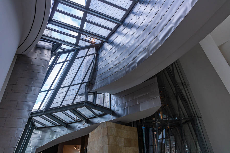 Bilbao : musée Guggenheim, atrium