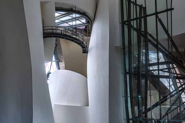 Bilbao : musée Guggenheim, atrium
