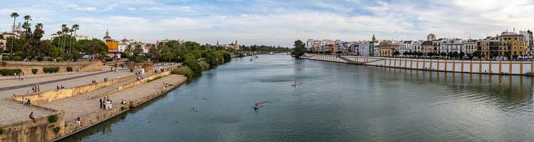 Séville : canal de Alfonso XIII