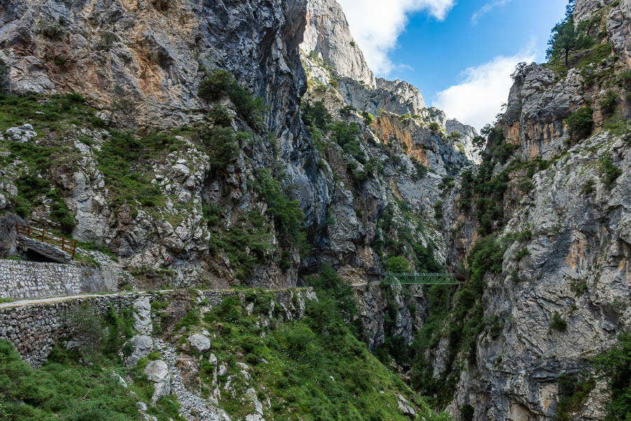 Gorges du rio Cares : puente de los Rebecos