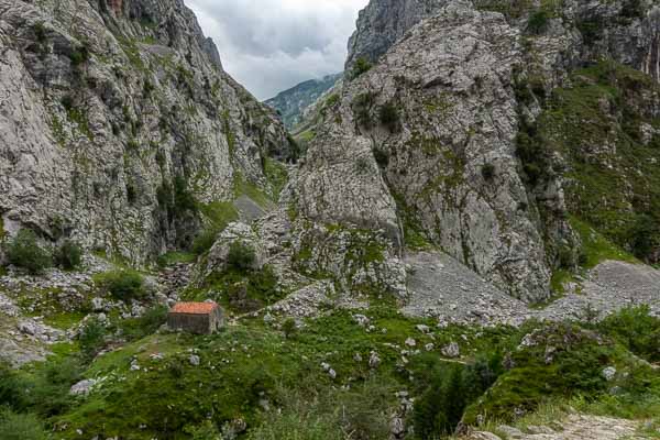 Départ du sentier de Bulnes