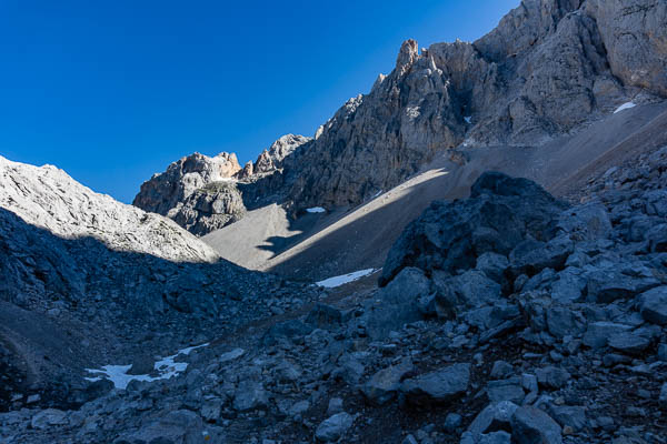 Montée vers Horcados Rojos