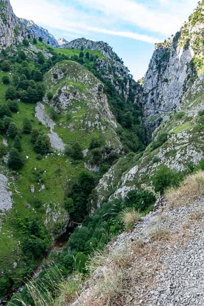 Gorges du rio Cares : pont de Culiembru