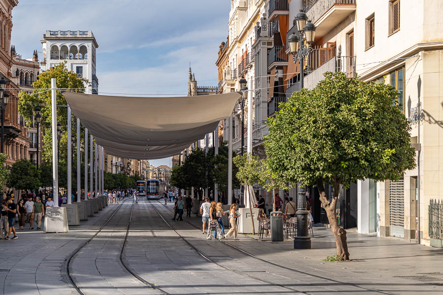 Séville, avenida de la Constitución