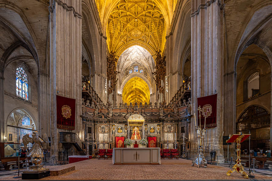 Séville, cathédrale : trascoro