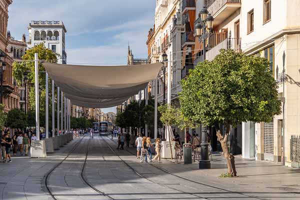 Séville, avenida de la Constitución