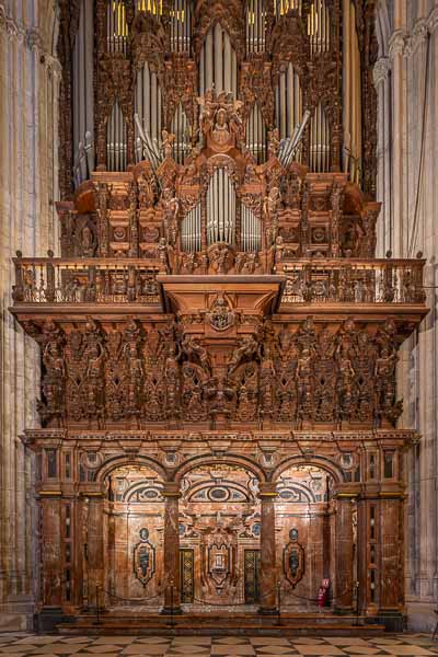 Séville, cathédrale : orgues