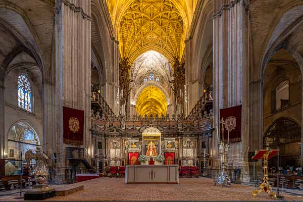 Séville, cathédrale : trascoro