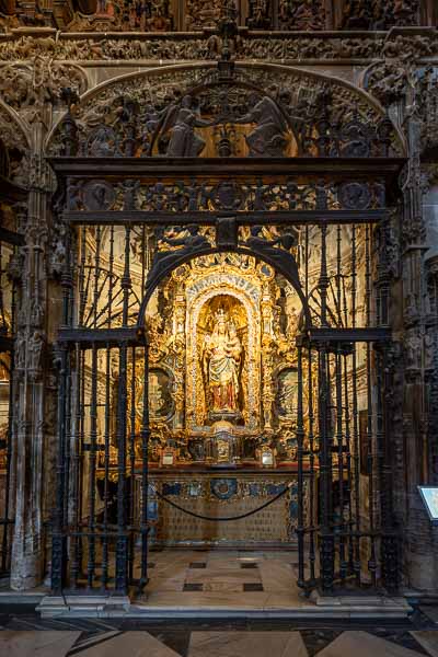 Séville, cathédrale : Virgen de la Estrella