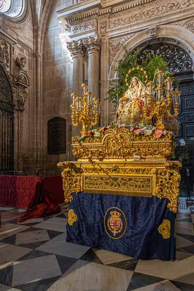Séville, cathédrale : Divina Pastora de Santa Marina