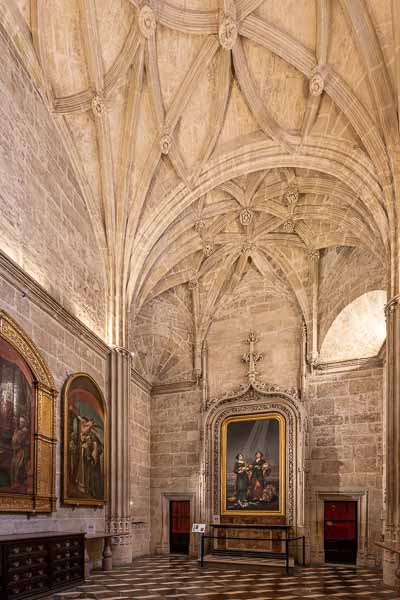 Séville, cathédrale : sacristie des calices, « Santas Justa y Rufina » par Goya
