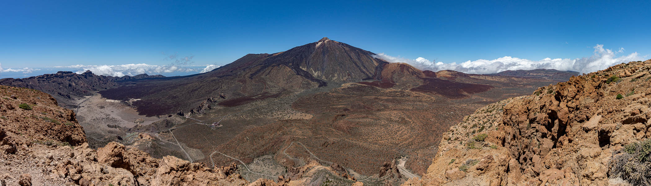 Sommet du Guajara, 2718 m, vue nord