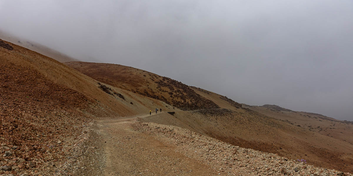 Teide : piste