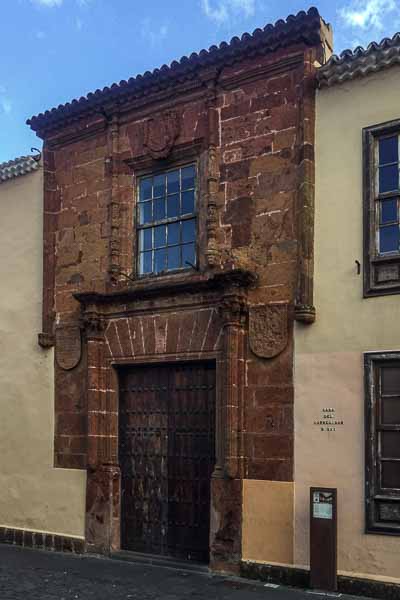 San Cristóbal de La Laguna : maison du XVIe