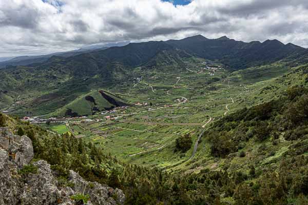Massif du Teno : vallée d'El Palmar