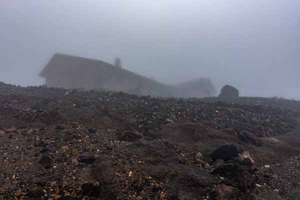 Teide : refuge Altavista, 3270 m