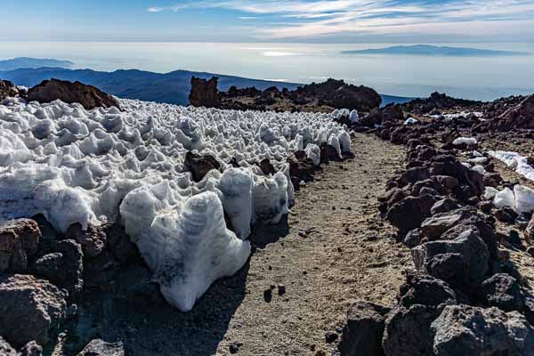 Teide : pénitents